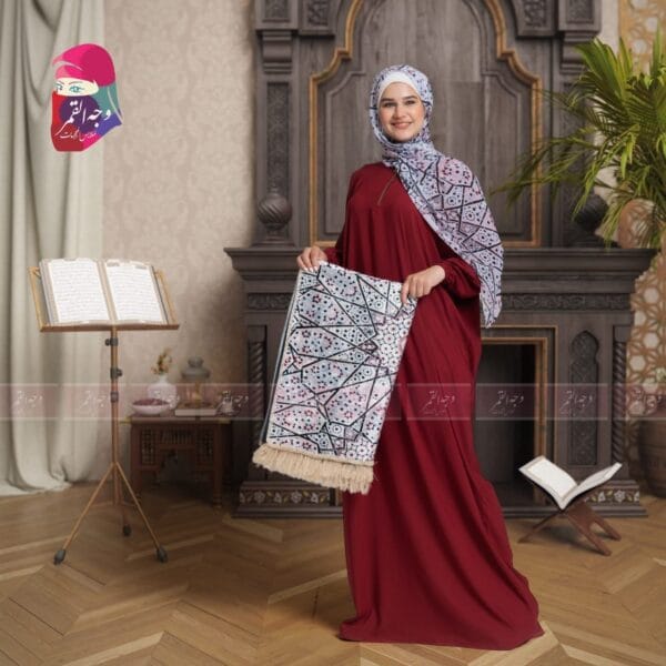 عبايات صلاة مصرية بالشال وسجاد صلاة – Image 4