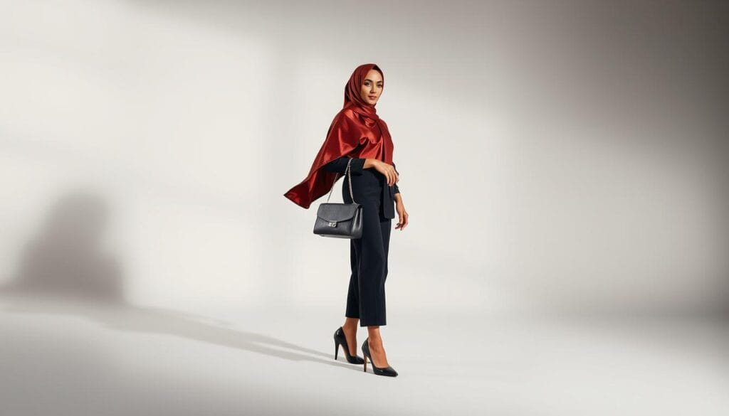 أساليب تنسيق الحجاب أساليب تنسيق الحجاب