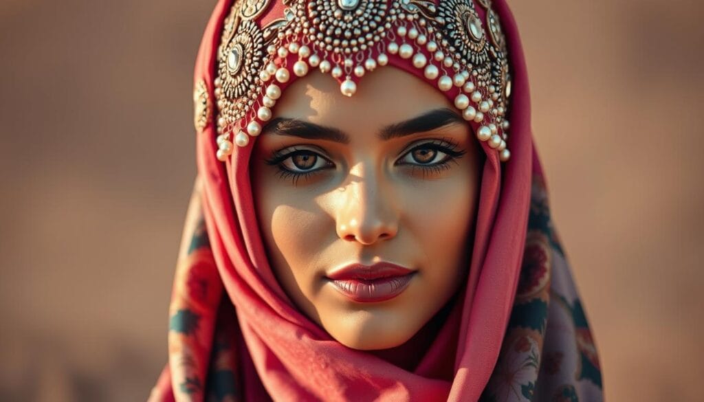 أفكار جديدة لتزيين الحجاب بالأكسسوارات