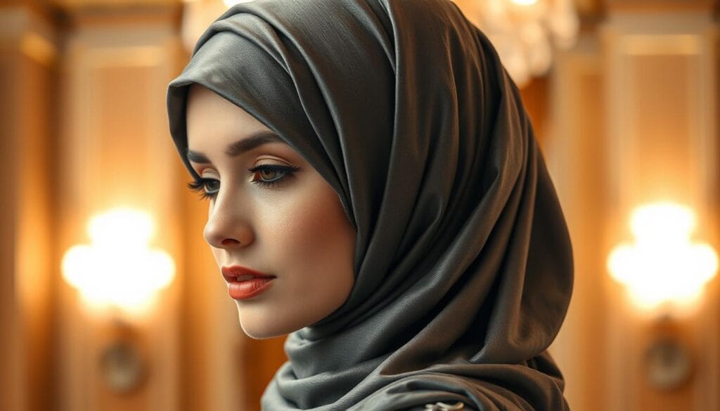 أفكار لطرق لف الحجاب للمناسبات