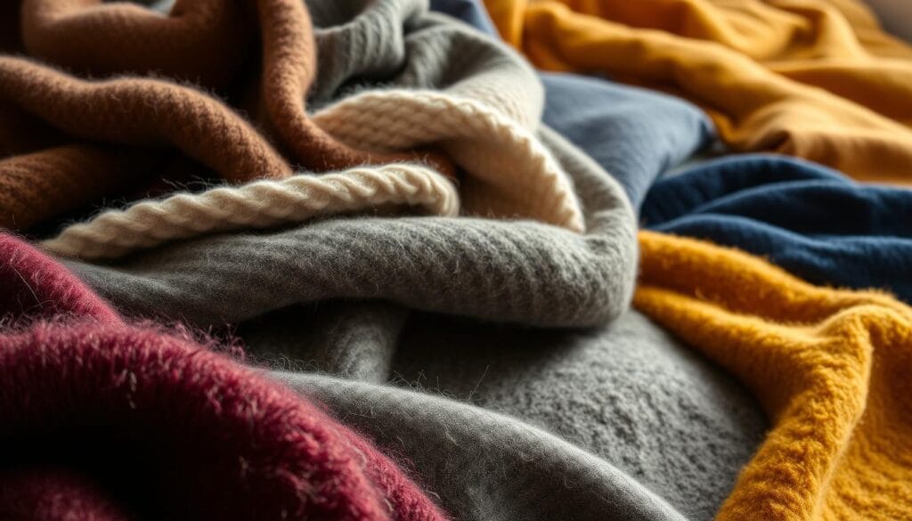الأقمشة الشتوية