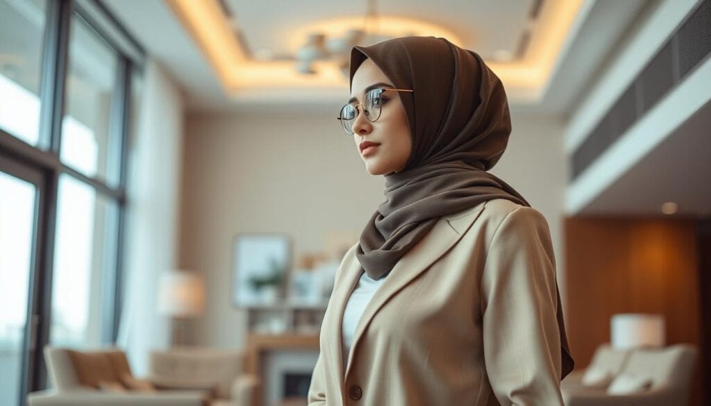 الملابس المناسبة مع الحجاب