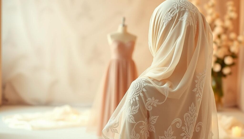 تصاميم حجاب للأعراس