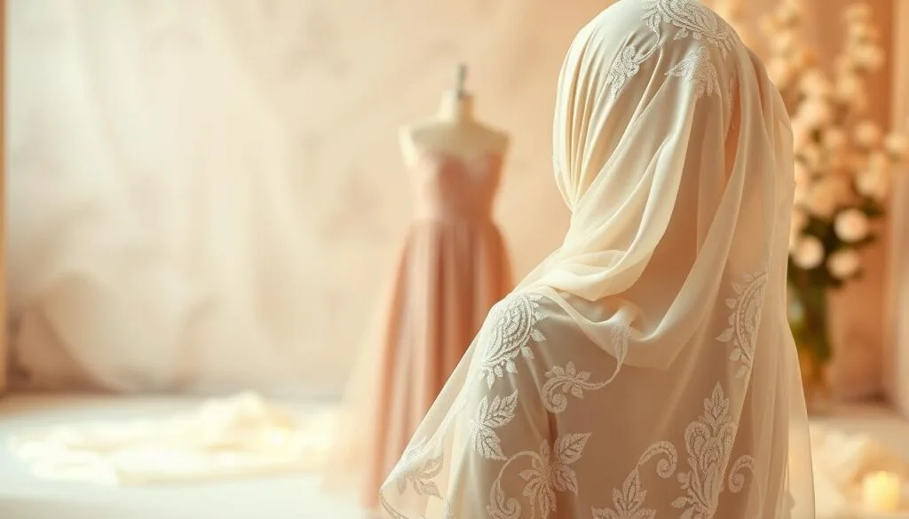 تصاميم حجاب للأعراس