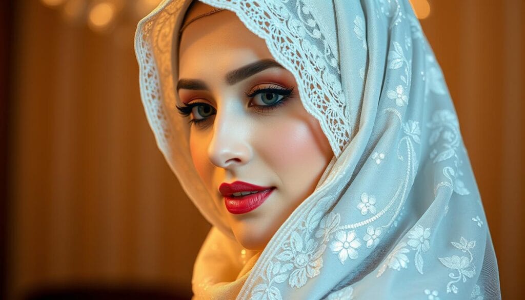 تصاميم حجاب مميزة للمناسبات الخاصة