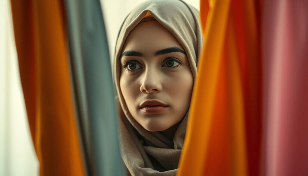 كيفية اختيار حجاب يتناسب مع شكل الوجه