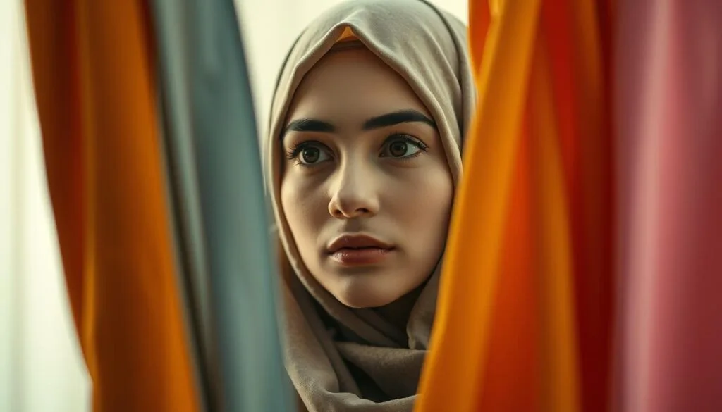كيفية اختيار حجاب يتناسب مع شكل الوجه